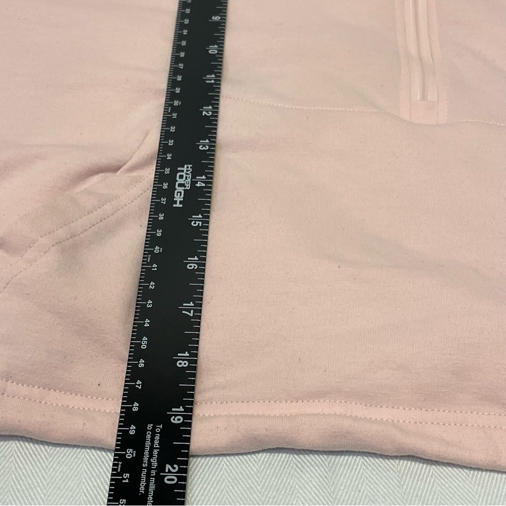 Light Pink Quarter-Zip Pullover Women’s Size Large - Picture 5 of 6